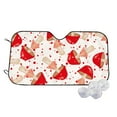 thumbnail image 1 of Fotbe Cute Mushroom Car Windshield Sunshade | Sun Visor Protector Front Window Shade, Keeps Out UV Rays, Keeps Your Vehicle Cool-Small, 1 of 7