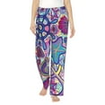 thumbnail image 1 of Fotbe Cute Nautical Women's Pajama Pants,Sleepwear Pants,Pj Bottoms Drawstring And Pockets-Medium, 1 of 9
