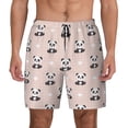thumbnail image 1 of Fotbe Cute Panda Men’s Swim Trunks Quick Dry Swim Shorts Board Shorts with Mesh Lining-XX-Large, 1 of 9
