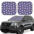 thumbnail image 1 of Fotbe Cute Pig 2-Piece Car Windshield Sun Shade | Sun Blocker for Car Windshield | Foldable Automotive Interior Accessories for Sun Protection-Small, 1 of 7