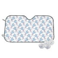 thumbnail image 1 of Fotbe Cute Poodle Dog Car Windshield Sunshade | Sun Visor Protector Front Window Shade, Keeps Out UV Rays, Keeps Your Vehicle Cool-Medium, 1 of 7