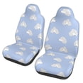thumbnail image 1 of Fotbe Cute Poodle Dog Pattern Automotive Seat Covers for Cars Trucks and SUVs – Car Seat Covers for Front Seats,Protective Seat Covers,Vehicle Seat Covers, Set of 2, 1 of 9