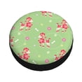 thumbnail image 1 of Fotbe Cute Poodle Dog Spare Tire Cover Thickening Universal Fit for Jeep, Trailer, RV, SUV, Truck, Tough Tire Wheel Soft Cover-14 inch, 1 of 8