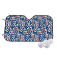 thumbnail image 1 of Fotbe Cute Popcorn Car Windshield Sunshade | Sun Visor Protector Front Window Shade, Keeps Out UV Rays, Keeps Your Vehicle Cool-Medium, 1 of 7