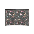 thumbnail image 1 of Fotbe Cute Rabbit And Flower Reusable Cosmetic Bag Makeup Bag for Women Large Travel Cosmetic Pouch Girls' Make Up Organizer, 1 of 8