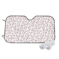 thumbnail image 1 of Fotbe Cute Rabbit Car Windshield Sunshade | Sun Visor Protector Front Window Shade, Keeps Out UV Rays, Keeps Your Vehicle Cool-Small, 1 of 7
