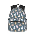 thumbnail image 1 of Fotbe Cute Rabbit Lightweight Casual Laptop Backpack for Men and Women, Daily use Waterproof backpack, Backpack for College, 1 of 8