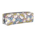 thumbnail image 1 of Fotbe Cute Rabbit Pattern Leather Pencil Case, Pencil Pouch with Durable Zipper, Compact and Stylish Organizer for Stationery, Art Supplies, Travel Essentials, 1 of 7