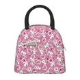 thumbnail image 1 of Fotbe Cute Rabbit Pattern Lunch Bag, Insulated Lunch Box, Small Leakproof Cooler Food Lunch Containers Reusable High Capacity Lunch Tote Bags for Work, Travel, Outdoor, 1 of 6