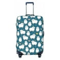 thumbnail image 1 of Fotbe Cute Sheep And Hearts Luggage Cover Protector,Suitcase Protector,Scratch and Dirt Resistant,Fits 18-32 Inch Luggage-Small, 1 of 9