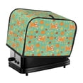 thumbnail image 1 of Fotbe Cute Shiba And Pumpkins for Two Slice Toaster Cover, Fingerprint Protector, Super Soft Appliance Cover And Dust Cover,Bread Dust Cover & Fingerprint Protection, 1 of 7