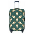 thumbnail image 1 of Fotbe Cute Shiba Luggage Cover Protector,Suitcase Protector,Scratch and Dirt Resistant,Fits 18-32 Inch Luggage-Medium, 1 of 9