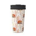 thumbnail image 1 of Fotbe Cute Sleepy Fox Printed Insulated Travel Coffee Mug Spill Proof Leak Proof Stainless Steel Coffee Tumbler Reusable Coffee Cups with Lids Thermos, 1 of 8