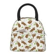thumbnail image 1 of Fotbe Cute Sloth Pattern Lunch Bag, Insulated Lunch Box, Small Leakproof Cooler Food Lunch Containers Reusable High Capacity Lunch Tote Bags for Work, Travel, Outdoor, 1 of 1