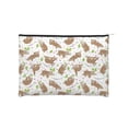 thumbnail image 1 of Fotbe Cute Sloth Reusable Cosmetic Bag Makeup Bag for Women Large Travel Cosmetic Pouch Girls' Make Up Organizer, 1 of 8