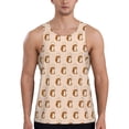 thumbnail image 1 of Fotbe Cute Squirrel Pattern Men's Quick Dry Workout Tank Top Gym Muscle Tee Fitness Bodybuilding Sleeveless T Shirt Breathable Workout Shirt-XX-Large, 1 of 9
