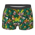 thumbnail image 1 of Fotbe Cute Tribal Leopards Men’s Total Support Pouch Boxer Briefs, X-Temp Cooling, Moisture-Wicking Underwear, Regular, Long-leg and Trunk-Small, 1 of 9