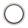 thumbnail image 1 of Fotbe Cute Unicorn Steering Wheel Cover Universal 15 in Car Accessories for Men Women,Steering Wheel Protector Comfortable Protective Case for SUV Sedan Decor, 1 of 8