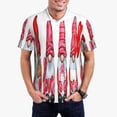 thumbnail image 1 of Fotbe Cute Valentine's Gnomes Pattern Men’s Golf Polo Shirt – Breathable Performance Golf Shirt with Button-Down Collar-Medium, 1 of 6
