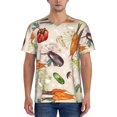 thumbnail image 1 of Fotbe Cute Vegetables Baseball Jersey Shirt for Men and Women, Casual Short Sleeves Button Down T-Shirt-Large, 1 of 9