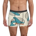 thumbnail image 1 of Fotbe Cute colorful whale Men’s Total Support Pouch Boxer Briefs, X-Temp Cooling, Moisture-Wicking Underwear, Regular, Long-leg and Trunk-Medium, 1 of 5