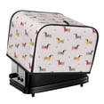 thumbnail image 1 of Fotbe Dachshund Dog Puppy for Four Slice Toaster Cover, Fingerprint Protector, Super Soft Appliance Cover And Dust Cover,Bread Dust Cover & Fingerprint Protection, 1 of 1