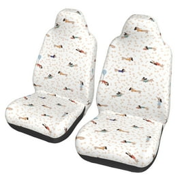 Dachshund Car Seat Covers -Tan & Black (Set of 2) Dachshund Car Seat Covers -Tan & Black (Set of 2)
