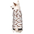 thumbnail image 1 of Fotbe Dachshund Dog Puppy Print Small Dog Sweater Hoodies Pet Grey Hooded Soft Fleece Sweatshirts with Pocket Fall Winter Puppy Cat Sweaters Warm Clothes-Large, 1 of 7