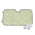 thumbnail image 1 of Fotbe Daisies Flowers Car Windshield Sunshade | Sun Visor Protector Front Window Shade, Keeps Out UV Rays, Keeps Your Vehicle Cool-Medium, 1 of 7