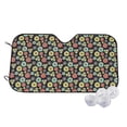 thumbnail image 1 of Fotbe Daisies Flowers Car Windshield Sunshade | Sun Visor Protector Front Window Shade, Keeps Out UV Rays, Keeps Your Vehicle Cool-Medium, 1 of 7