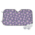 thumbnail image 1 of Fotbe Daisies Flowers Car Windshield Sunshade | Sun Visor Protector Front Window Shade, Keeps Out UV Rays, Keeps Your Vehicle Cool-Small, 1 of 7