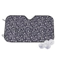 thumbnail image 1 of Fotbe Daisies Flowers Car Windshield Sunshade | Sun Visor Protector Front Window Shade, Keeps Out UV Rays, Keeps Your Vehicle Cool-Small, 1 of 7