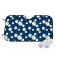 thumbnail image 1 of Fotbe Daisies Flowers Car Windshield Sunshade | Sun Visor Protector Front Window Shade, Keeps Out UV Rays, Keeps Your Vehicle Cool-, 1 of 7