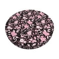 thumbnail image 1 of Fotbe Daisies Flowers Stool Covers Round,Waterproof Round Bar Stool Covers Bar Chair Covers Washable Stool Cushion Slipcover for 12-14 Inch Chair-13 inch, 1 of 7