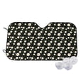 thumbnail image 1 of Fotbe Daisy Car Windshield Sunshade | Sun Visor Protector Front Window Shade, Keeps Out UV Rays, Keeps Your Vehicle Cool-Small, 1 of 7
