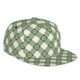 thumbnail image 1 of Fotbe Daisy Plaid Green Flat Bill Visor Cap Classic Snapback Hat Polyester Foam Trucker Hat Trucker Cap Adjustable Baseball Cap, 1 of 9