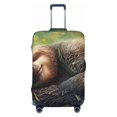 thumbnail image 1 of Fotbe Daisy Sleeping Sloth Luggage Cover Protector,Suitcase Protector,Scratch and Dirt Resistant,Fits 18-32 Inch Luggage-X-Large, 1 of 9