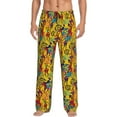 thumbnail image 1 of Fotbe Dancing African Womens Men's Pajama Pants,Sleepwear Pants,Pj Bottoms Drawstring And Pockets-Medium, 1 of 7
