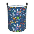 thumbnail image 1 of Fotbe Different Chemical Things Laundry Basket with Handles, Waterproof Large Laundry Hamper, Wash Bag for Corner Dorm, Rolling Laundry Basket with Handles-Small, 1 of 8