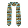 thumbnail image 1 of Fotbe Different Construction Site Vehicles Printed Class of 2024 Graduation Stole, 1 of 7