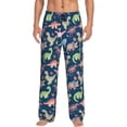 thumbnail image 1 of Fotbe Dinosaur Men's Pajama Pants,Sleepwear Pants,Pj Bottoms Drawstring And Pockets-XX-Large, 1 of 7