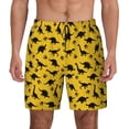 thumbnail image 1 of Fotbe Dinosaur Men’s Swim Trunks Quick Dry Swim Shorts Board Shorts with Mesh Lining-Small, 1 of 9