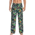 thumbnail image 1 of Fotbe Dinosaur Plays Soccer Men's Pajama Pants,Sleepwear Pants,Pj Bottoms Drawstring And Pockets-XX-Large, 1 of 9