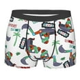 thumbnail image 1 of Fotbe Dinosaur on Excavator2 Men’s Total Support Pouch Boxer Briefs, X-Temp Cooling, Moisture-Wicking Underwear, Regular, Long-leg and Trunk-Medium, 1 of 9