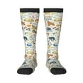thumbnail image 1 of Fotbe Dogs Funny Pets print Women's Men's Novelty Crew Socks Cotton Socks Knee High Socks for Walking,Running,Nurses,Pregnancy, 1 of 9