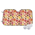 thumbnail image 1 of Fotbe Donut Car Windshield Sunshade | Sun Visor Protector Front Window Shade, Keeps Out UV Rays, Keeps Your Vehicle Cool-Medium, 1 of 7