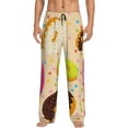 thumbnail image 1 of Fotbe Donuts Men's Pajama Pants,Sleepwear Pants,Pj Bottoms Drawstring And Pockets-X-Large, 1 of 9