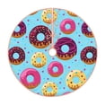 thumbnail image 1 of Fotbe Donuts Pattern Christmas Tree Skirt, Tree Skirts Plush Christmas Decorations, Christmas Tree Skirts Xmas Decorations Holiday Party Decor-48", 1 of 6
