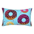 thumbnail image 1 of Fotbe Donuts Pillow Cases - Envelope Closure - Luxury, Extra Soft, Cooling Pillow Covers - Wrinkle, Fade, Stain Resistant-14"x20", 1 of 9