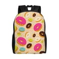 thumbnail image 1 of Fotbe Donuts Travel Laptop Backpack, Business Slim Sturdy Laptops Backpack, Water Resistant College School Computer Bag Gift for Men & Women Fits 15.6 Inch Notebook, 1 of 8